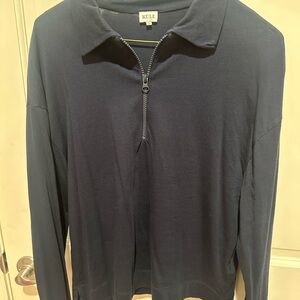 KULE navy top, Size S